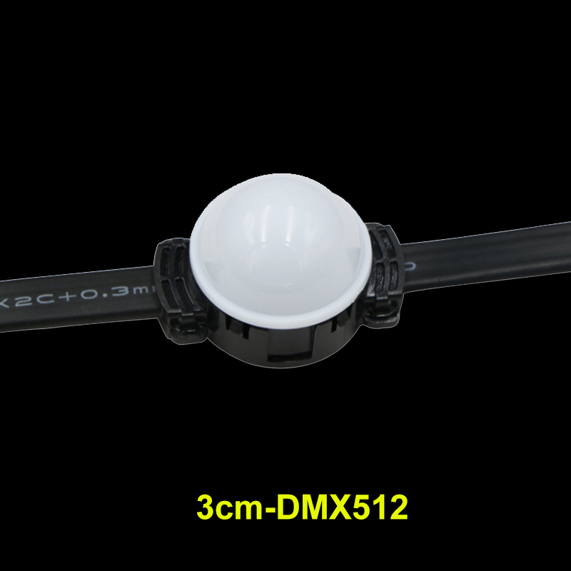 DC12/24V DMX512 Addressable RGB/RGBW Full-color Programmable Digital LED Point Light Pixel Module Light String DC12/24V DMX512 Addressable RGB/RGBW Full-color Programmable Digital LED Point Light Pixel Module Light String